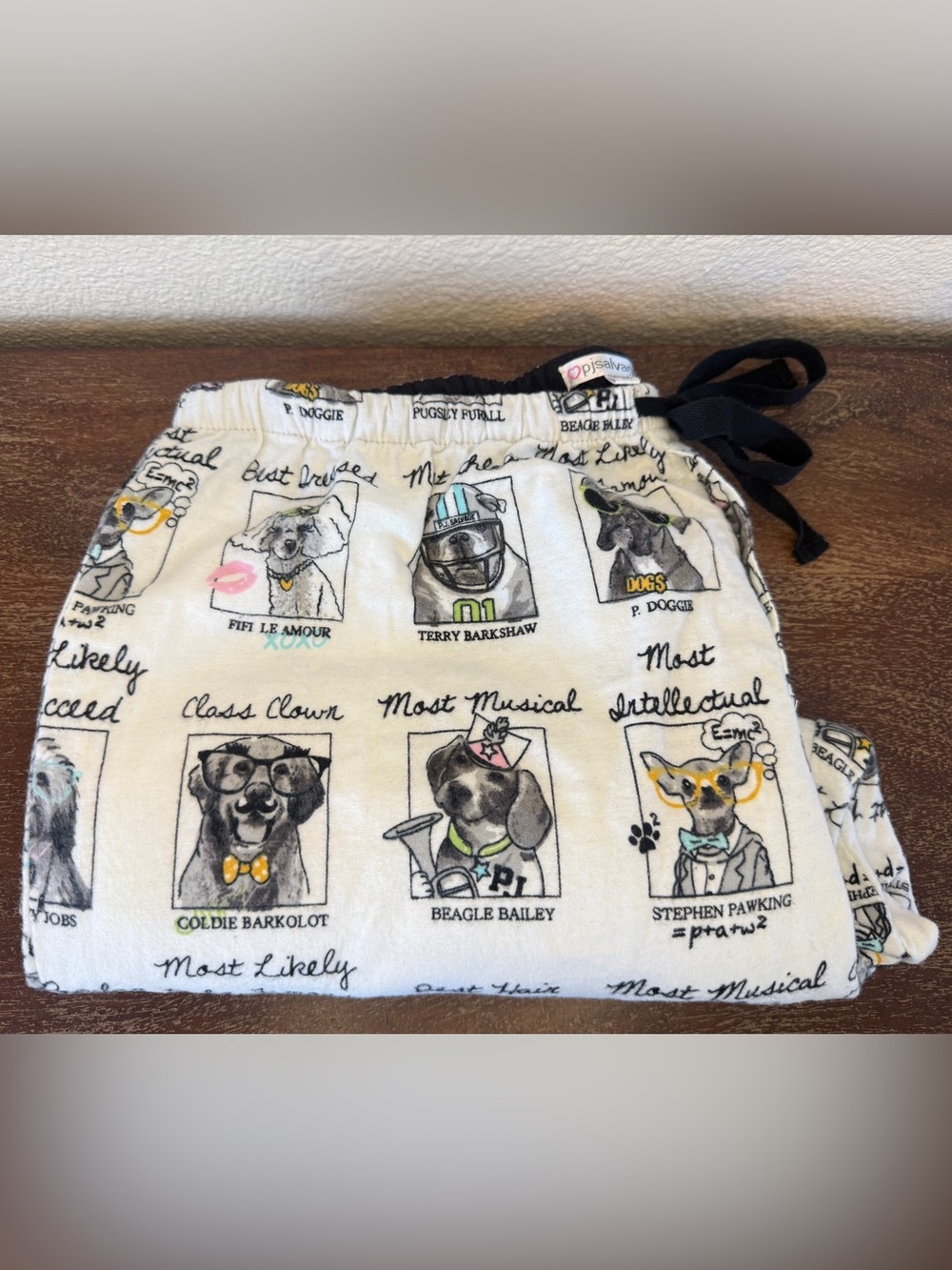 Dog Pajama Pants - PJ Salvage, Size M - Picture 11 of 12